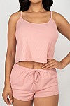 Load image into Gallery viewer, 2Piece Crop Top Knit Set
