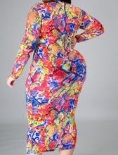 Load image into Gallery viewer, Miss Me Snake Print Dress
