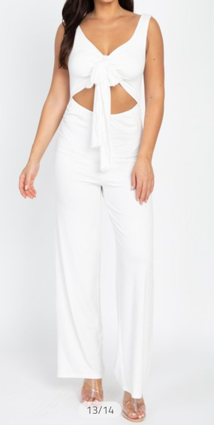 LUXE WHITE JUMPSUIT
